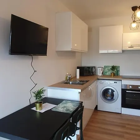 T2 Avec Grande Terrasse Quartier Jardin Massey Апартаменты